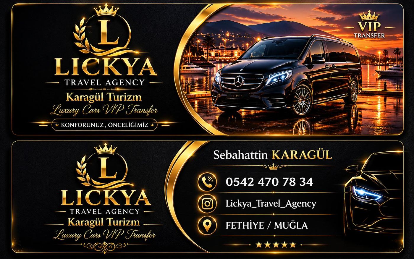 LICKYA Travel Agency Karagül Turizm kartvizit